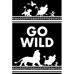 Постер Disney The Lion King Go Wild (Король Лев) 91.5х61 см