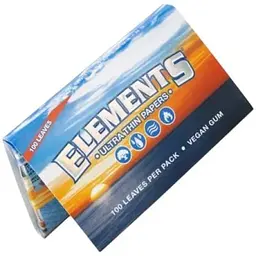 Папір для самокруток Elements Blue SW Blue Window Rice 70x36 мм 100 шт.