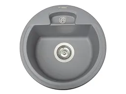 Кухонна мийка Miraggio VALENCIA gray (0000052) Граніт, Врізна, Сірий