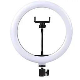 Кільцева світлодіодна Led LJJ 13 (30см) із затискачем для телефону