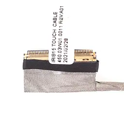 Шлейф матриці для Dell Inspiron 15 3558 3552 3551 3559 P47F series, (eDP 40pin Touch, 450.03W01.0011, 0T4FFX) - мініатюра 3