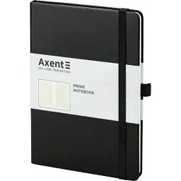 Книга записна Axent Partner Prime 145х210 мм A5 96 аркушів клітинка Чорний (8305-01-A) - мініатюра 2