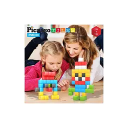 Конструктор Picasso магнітний Tiles Building Cubes 50 деталей (817338023645) - мініатюра 9