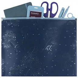 Папка на блискавці zip-lock Axent Flower Symphony-4 А4+ (1497-47-A) - мініатюра 3