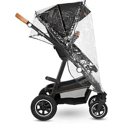 Коляска 2 в 1 Lionelo Amber Grey Graphite, темно-сіра (LO-AMBER GREY GRAPHITE (2in1)) - мініатюра 9