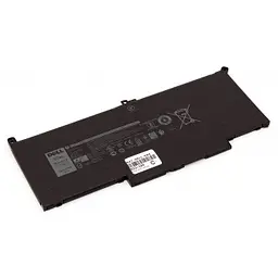Акумулятор для ноутбука Dell Latitude E7280 E7480 E7290 E7490 / 7.6V 7500 mAh (60Wh) BLACK ORG (F3YGT)
