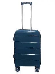 Валіза міні XS+ з поліпропілену Milano bag 0305 40л Морська хвиля