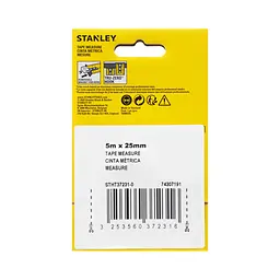 Рулетка Stanley Control-Lock з подвійною шкалою 5 м х 25 мм (STHT37231-0) - мініатюра 6