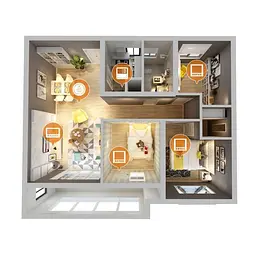 WiFi термостат для котла - терморегулятор з LCD дисплеєм POER PTC20 (100427) - мініатюра 6
