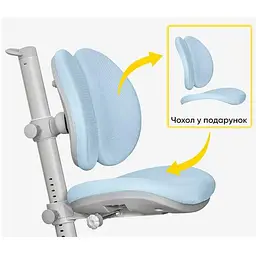 Дитяче крісло Mealux Ortoback Duo Blue (Y-510 KBL)  - мініатюра 6