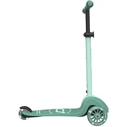 Самокат Scoot and Ride Highwaykick-3s колеса світяться 3+ років сіро-зелений (SR-00939) - мініатюра 4