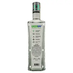 Горілка Green Day Ultra Soft, 40%, 0,5 л - мініатюра 2