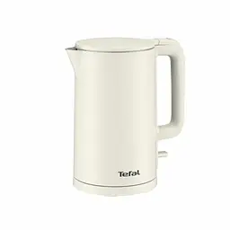 Електрочайник Tefal Thermo Protect 1.5 л пластик нержавіюча сталь світло-бежевий kuh0015409 - мініатюра 3