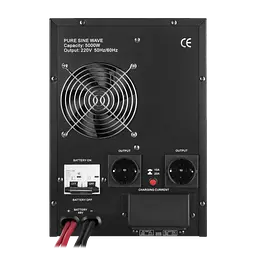 ДБЖ з правильною синусоїдою 48V LPY-B-PSW-7000VA+(5000Вт)10A/20A - мініатюра 4