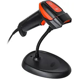 Сканер штрих-коду ІКС ІКС-3209 2D, USB, stand, black (ІКС-3209-2D-USB)