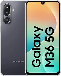 Смартфон Samsung Galaxy M36 5G 6/128GB Velvet Black (SM-M366BZKB)