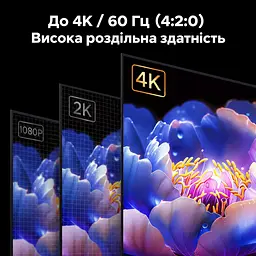 Емулятор монітора UGREEN CM775 комплект 4 шт. заглушка Dummy Plug штекер HDMI для відеовиходу комп’ютера до 4K 60 Гц (3840 × 2160) 4:2:0 для 4K 60 Гц потрібен вихід HDMI 2.0 для віддаленого керування ПК без екрана для стримінгу ігор сумісний із Windows 11/10 macOS та Linux без встановлення драйверів без зовнішнього живлення з гарячим підключенням з індикатором роботи алюмінієвий корпус для відведення тепла космічний сірий (95994) - мініатюра 3