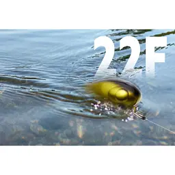 Воблер Jackall Area Man Crank 22F 22mm 1.1g Mat Pellet/Orange Tail - мініатюра 2