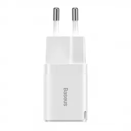 Мережевий зарядний пристрій Baseus GAN3 Fast Charger 1C 30W EU CCGN010102 White - мініатюра 2