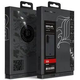 Чохол до мобільного телефона Armorstandart BlackIcon Aramid Twill MagCase Samsung S26 Black (ARM90145) - мініатюра 2