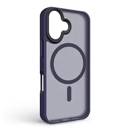 Чохол ArmorStandart Uniq MagSafe для Apple iPhone 16 Dark Blue - мініатюра 2