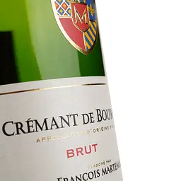 Вино ігристе Francois Martenot Cremant de Bourgogne Brut, біле, брют, 12%, 0,75л - мініатюра 3
