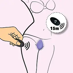 Вібратор Feelztoys Panty Vibrator Purple SO3850 [100981] - мініатюра 5