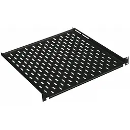 Полиця 19" 1U Conteg глибина 350 мм RAL9005 (DP-PT-350-H) - мініатюра 1