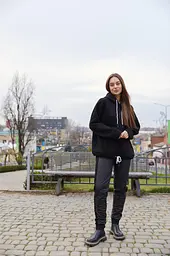 Теплі штани для вагітних Sligo XL (48) Lullababe Чорний - мініатюра 6