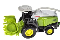 Іграшковий комбайн із причепом металевий Farm Truck 955-237, в коробці р.27,5x6,5x8,5 см YG Toys - мініатюра 4