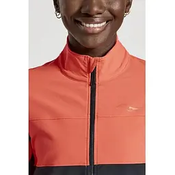 Куртка Saucony W Bluster Jacket Orange/Black S (1097-800389-VRS) - мініатюра 5