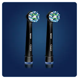 Насадки для електричної зубної щітки Oral-B Cross Action CleanMaximiser Black, 2 шт. - мініатюра 3