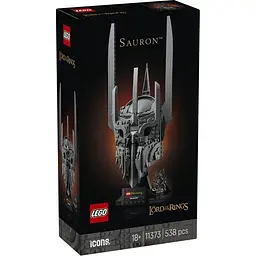 Конструктор LEGO Icons Володар перснів Шолом Саурона 538 деталей (11373) - мініатюра 2