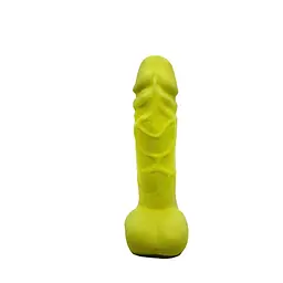 Крафтове мило-член із присоскою Чистий Кайф Yellow Size M - мініатюра 3