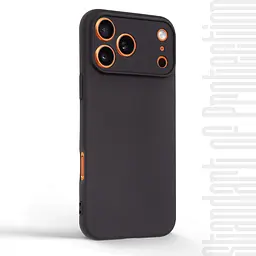 Чехол-накладка для смартфона Apple iPhone 17 Pro, противоударный, силиконовый, термополиуретановый (ТПУ), с защитой камеры и корпуса, черный, защита всего корпуса, ArmorStandart (ARM86232) - мініатюра 2
