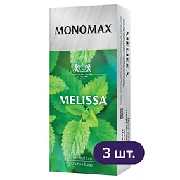 Набір пакетованого зеленого чаю Monomax Melissa 112.5 г (75 шт. x 1.5 г) - мініатюра 2