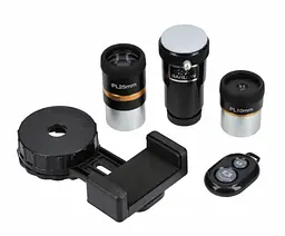 Телескоп Carbon 130/650 EQ5 з адаптером для смартфона (88019) - мініатюра 6
