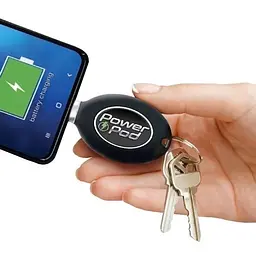 Powerbank – брелок для ключів Power Pod Emergency Charge 800 mAh Роз'єм Lighting для айфона - мініатюра 2
