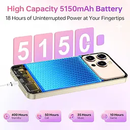 Смартфон Oukitel P1 Pro 6.7" FHD+ /8GB/512GB/ G100 /5150mAh/ 50+32Мп / Black - мініатюра 6