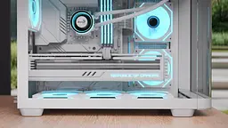 Корпус AeroCool P300C-G-WT-v1 (ACCS-PN02033.21) White без БЖ - мініатюра 4