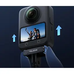 Магнітний адаптер Telesin S7-JBK-23-TDJ для екшн-камери DJI Action 6/5/Osmo 360 - мініатюра 3