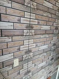 Декоративна панель ПВХ під світле дерево Sticker Wall 960х480х4мм (1037) - мініатюра 3