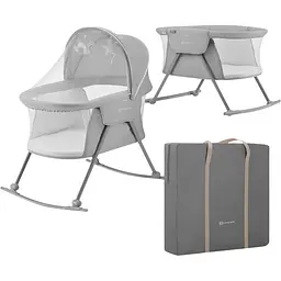 Люлька-гойдалка 3 в 1 Kinderkraft Lovi Grey (KKLLOVIGRY0000)
