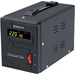 Стабілізатор напруги Real-El Stab Energy-1000 [EL122400012] [112007] - мініатюра 2