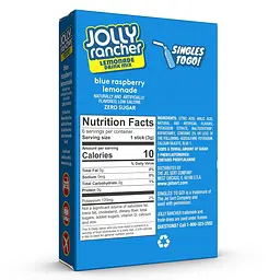 Порошковий напій Jolly Rancher Water Drink Mix Blue Raspberry Lemonade 19.3 г - мініатюра 3