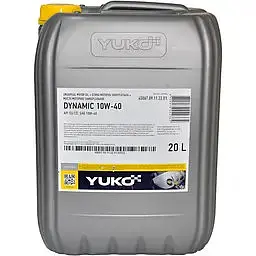 Автомобільна моторна олива YUKO DYNAMIC 10W-40 20л - мініатюра 2