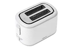 Тостер Ardesto White stripes T-F17WG 930 Вт пластик білий+сірий - мініатюра 3
