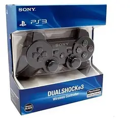 Бездротовий джойстик PS3 DualShock (чорний) - мініатюра 5