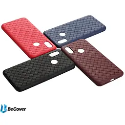 Накладка BeCover TPU Leather Case для Huawei P30 Black (703503) - мініатюра 4