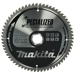 Диск пиляльний по алюмінію 216х30 мм 64T Makita B-33299